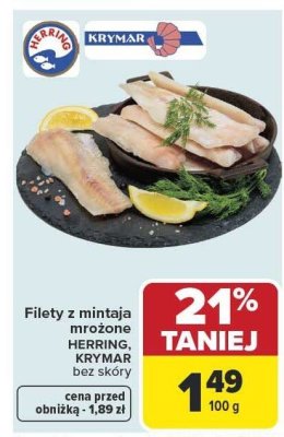 Mintaj promocja w Carrefour Market