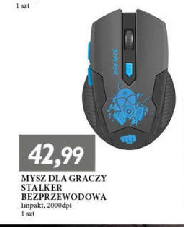 Mysz dla graczy fury stalker Impakt promocja