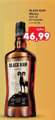 Whisky 0,7 l promocja w Kaufland