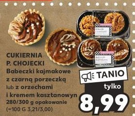 Babeczki z kremem kasztanowym Chojecki promocja