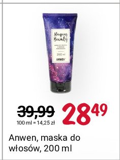 Maska do w艂os贸w wysokoporowatych sleeping beauty Anwen promocja