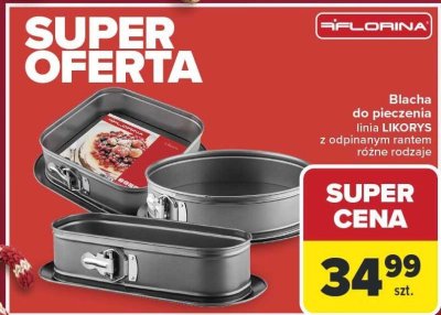 Blacha do pieczenia LIKORYS Florina promocja w Carrefour