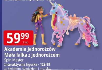 Akademia jednorożców Mała lalka z jednorożcem Spin Master promocja w Leclerc