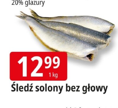 Śledź solony bez głowy promocja w Leclerc