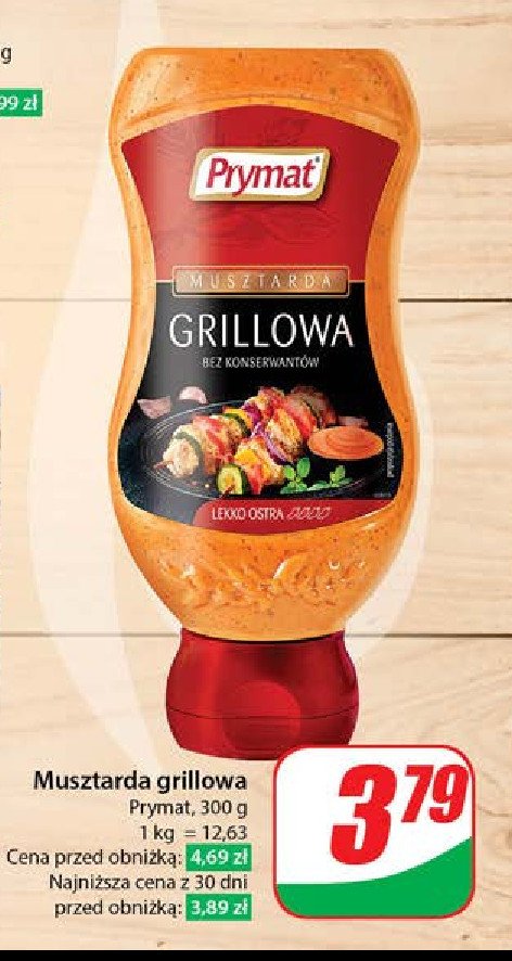 Musztarda grillowa Prymat promocja