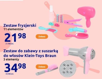 Zestaw fryzjerski 11 elementów promocja w Action