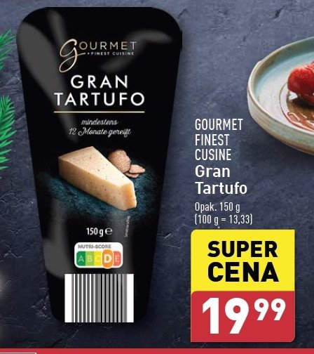 Ser gran tartufo Gourmet finest cuisine promocja