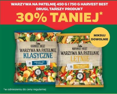 Warzywa na patelnię Harvest Best klasyczne 450g promocja w Netto