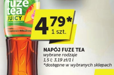 Napój Fuze Tea promocja w Groszek
