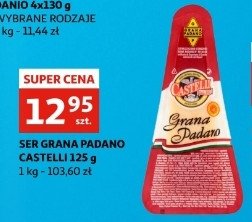 Ser grana padano Castelli promocja