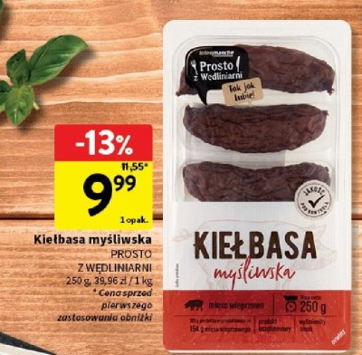 Kie艂basa promocja w Intermarche