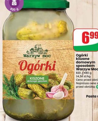Ogórki kiszone domowym sposobem  promocja w Dino