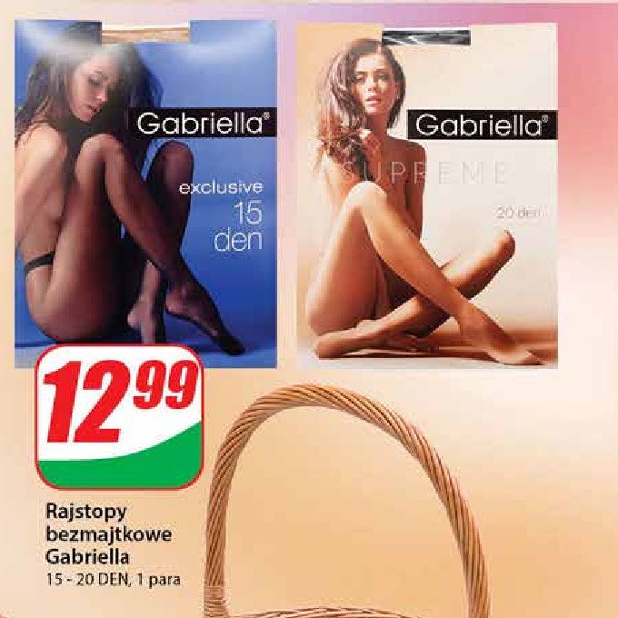 Rajstopy 15 den Gabriella promocja