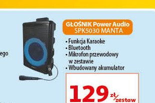 Głośnik bluetooth spk5030 Manta promocje