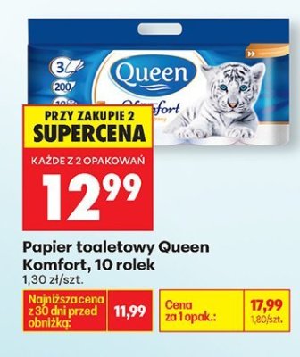 Papier toaletowy promocja w Biedronka