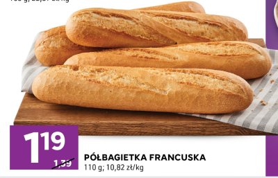 Półbagietka francuska promocja w Stokrotka
