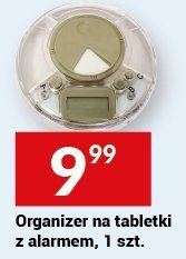 Organizer na tabletki z alarmem, 1 szt. promocja w Twój Market