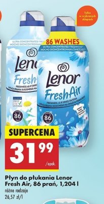 P艂yn do p艂ukania sensitive LENOR FRESH AIR EFFECT promocja