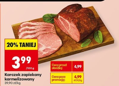 Karczek zapiekany karmelizowany promocja w Biedronka