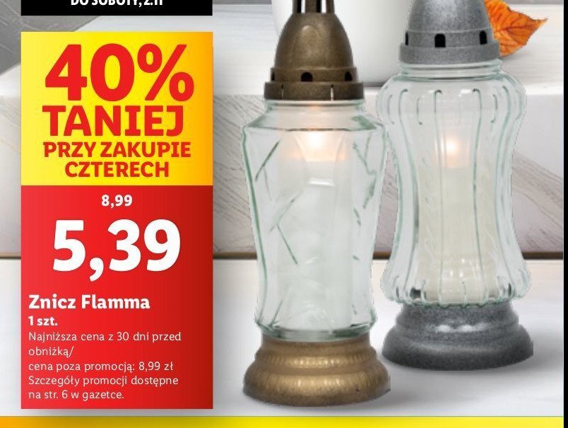 Znicz flamma 70h promocja