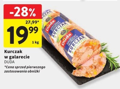 Kurczak w galarecie Duda promocja w Intermarche