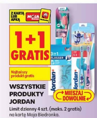 Szczoteczka do zębów Jordan promocja w Biedronka