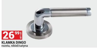 Klamka KLAMKA DINGO rozeta, nikiel/satyna promocja w Merkury Market