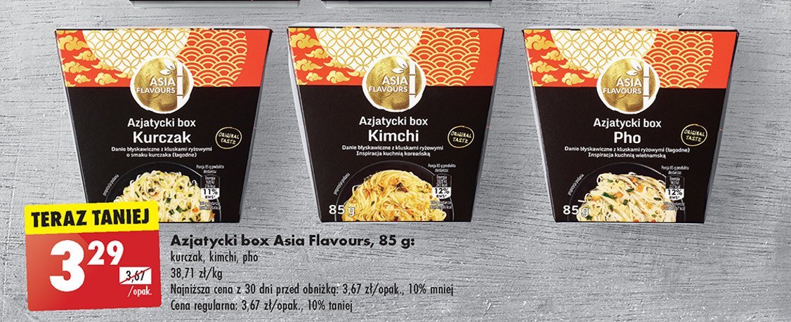 Azjatycki box pho Asia flavours promocja