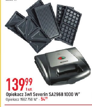 Opiekacz sa 2968 Severin promocja