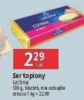 Ser topiony z szynką Lactima promocja