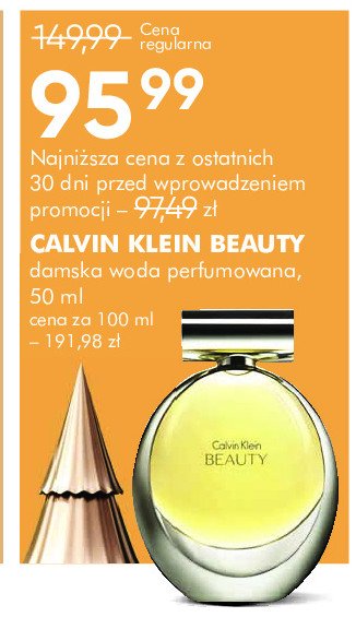 Woda perfumowana Calvin klein beauty promocja