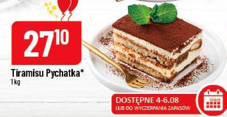 Tiramisu Pychatka promocja