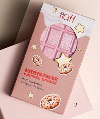 Musująca czekolada do kąpieli Christmas Crumbl Cookie Fluff promocja w Rossmann
