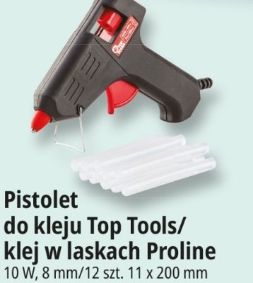 Pistolet do kleju Top Tools/klej w laskach Proline Leclerc promocja w Leclerc
