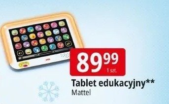 Tablet edukacyjny Mattel promocja w Leclerc