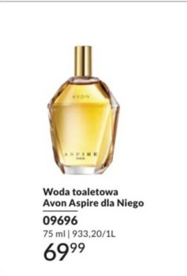 Woda toaletowa Avon Aspire dla Niego promocja w AVON