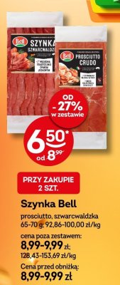 Szynka Bell prosciutto, szwarcwaldzka promocja w Żabka