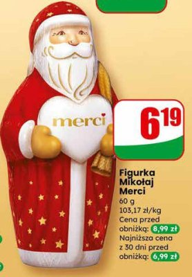 Figurka Mikołaj Merci promocja w Dino