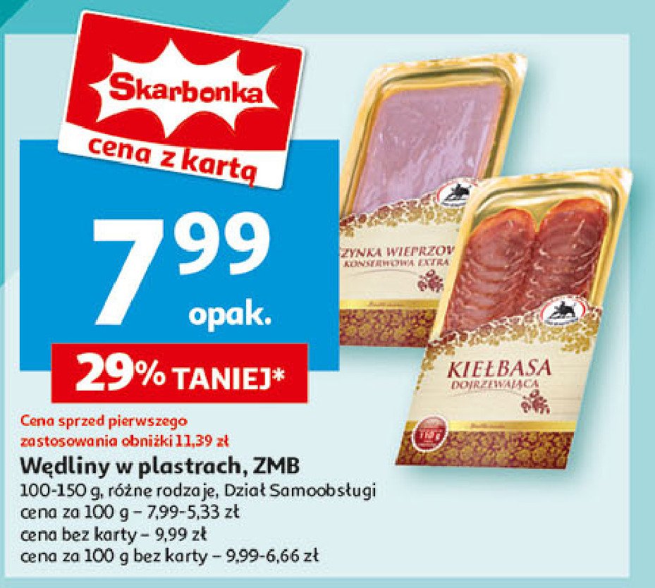 Kiełbasa dojrzewająca Zmb białystok promocja