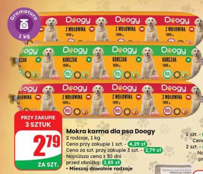 Mokra karma dla psa promocja w Dino