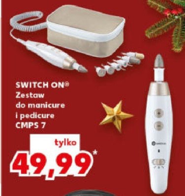 Zestaw do manicure i pedicure SWITCH ON CMPS 7 promocja w Kaufland