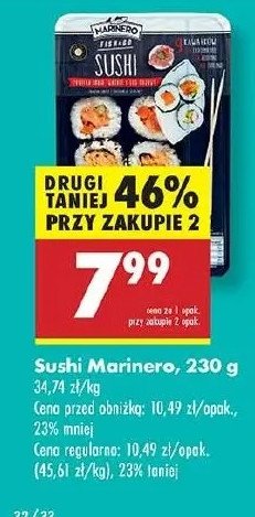 Sushi Marinero promocja