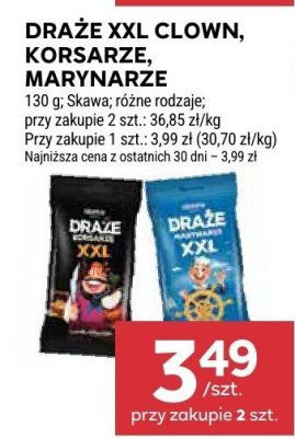 Draże XXL clown promocja w Stokrotka