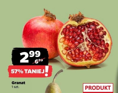 Granat ziarna New one (mrożonki) promocja w Netto