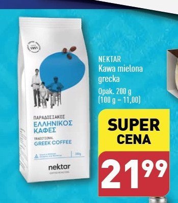 Kawa grecka Nektar promocja