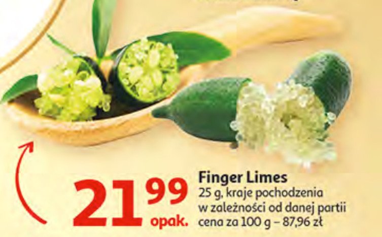 Fingers limes promocja