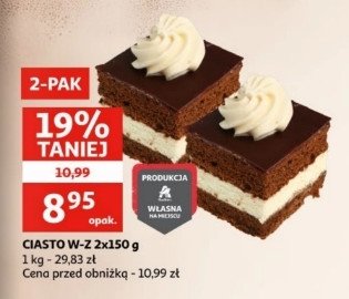 Ciasto w-z Auchan promocja w Twój Market
