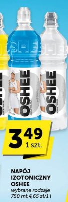 Napój izotoniczny Oshee wybrane rodzaje promocja w Groszek