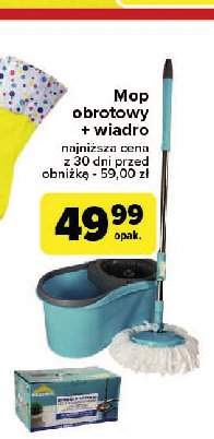 Mop obrotowy + wiadro promocja