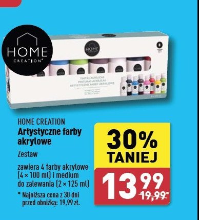 Farby akrylowe Home creation promocja